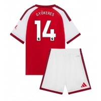 Arsenal Viktor Gyokeres #14 Hemmatröja Barn 2026-27 Kortärmad (+ Korta byxor)